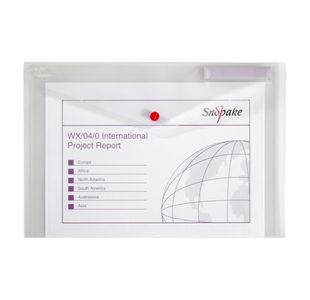 Snopake Polyfile F/C Clear Pk5