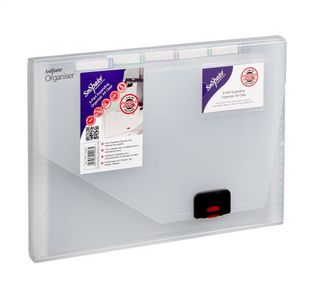 Snopake A4 6 Part Organiser Clear