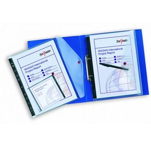 Snopake Ring Bindr Wallet A4 Clr Pk5