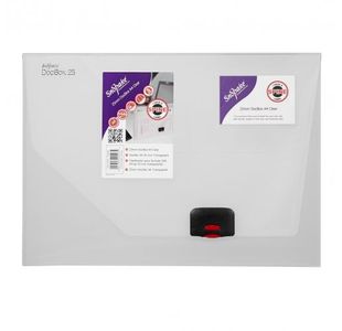 Snopake A4 25Mm Clear Document Box
