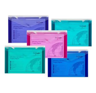 Snopake Plyfle Tri Electr A4 Ass Pk5