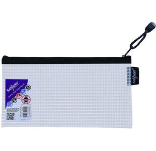 Snopake Eva Mesh Zippa Bag Dl Pk3