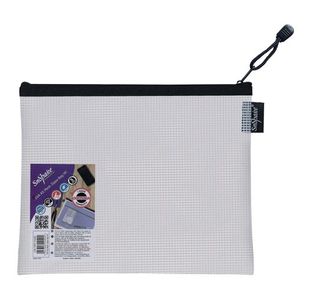 Snopake Eva Mesh Zippa Bag A5 Pk3