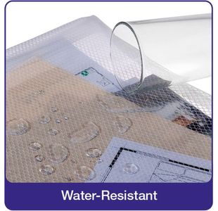 Snopake Eva Zippa Bag 480X350Mm Red