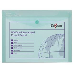 Snopake Reborn Polyfile A5 Ast Pk5