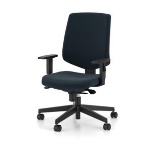 Upholstered High Back Operator Chair