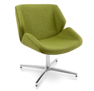 Skara Single Tone Low Back Swivel Chair