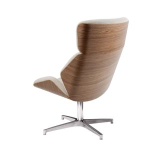 Skara Single Tone Veneer Shell High Back