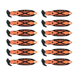 Klever X-Change Safety Cutter Pk12