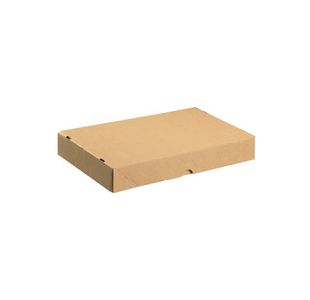 Carton/Lid 305X215X50Mm Brn Pk10