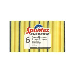 Spontex Specialist Gprps Scourer Pk6