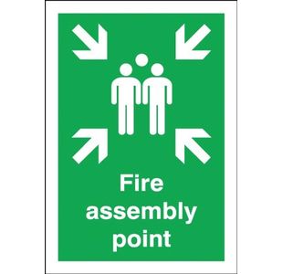 Signslab A2 Fire Assembly Point Pvc