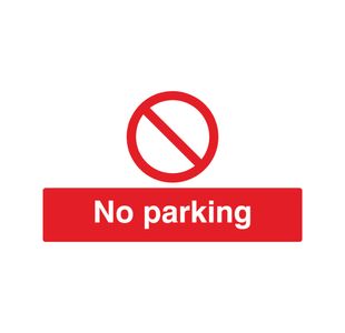 Signslab No Parking Pvc Ml01929R