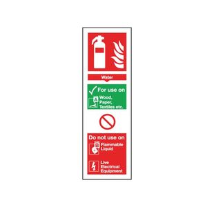 Sign Free Equip Water 300X100Mm S/A