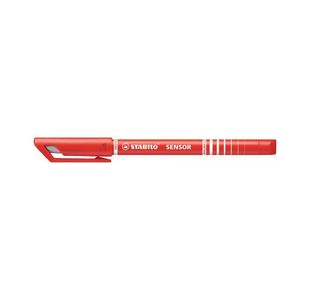 Stabilo Sensor Cus Tip Flnr Red Pk10