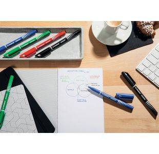 Stabilo Sensor Cus Tip Flnr Red Pk10