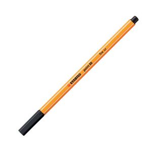 Stabilo Point 88 Flnr Pen Black Pk10