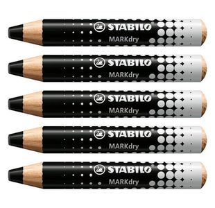 Stabilo Markdry Classpk + 2 Sharpenr