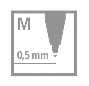 Stabilo Pointball Retr Bpen Blk Pk10