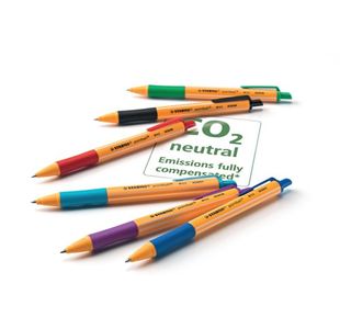 Stabilo Pointball Retr Bpen Blk Pk10