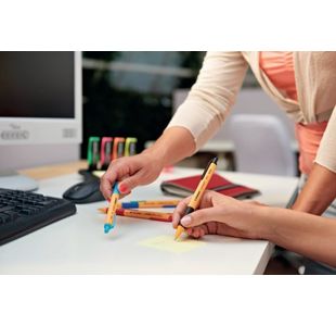 Stabilo Pointball Retr Bpen Ast Pk4