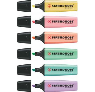 Stabilo Boss Original Hler Pstl Pk6
