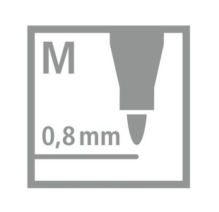 Stabilo Pointmax Nyl Sign Pen Pk10