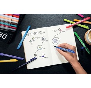 Stabilo Pointmax Nyl Sign Pen Pk10