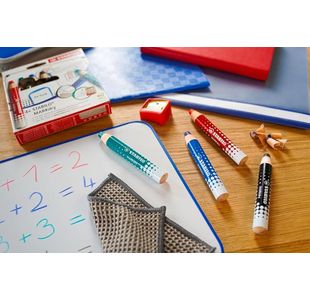 Stabilo Markdry Wb Pencil Black Pk5