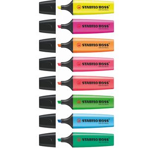 Stabilo Boss Original Hler Ast Pk8