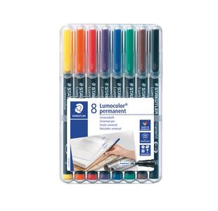 Lumocolour Ohp Pen Perm 318 Ast Wlt8