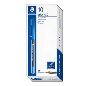 Staedtler 430 Medium Pen Blu Pk10