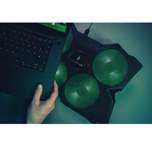Surefire Bora Laptp Cooling Pad Grn