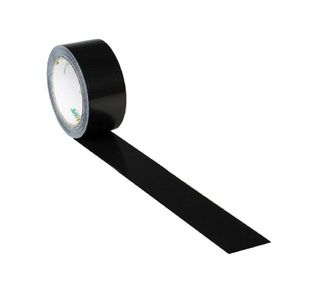 Ducktape 48Mmx18.2M Black Pk6