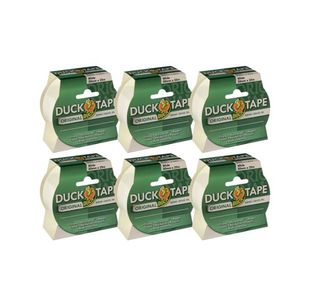 Ducktape Duck Tpe 50Mmx25M Wht Pk6