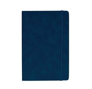 Silvine Soft Exec Notebk 160P A5 Blu