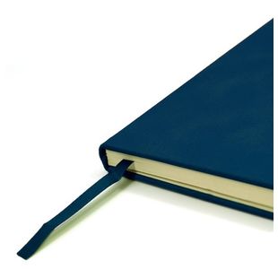 Silvine Soft Exec Notebk 160P A5 Blu