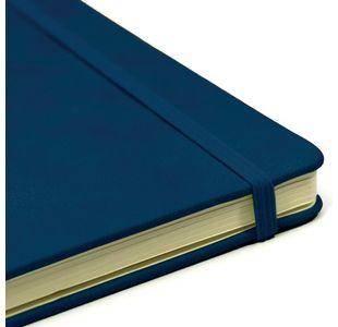 Silvine Soft Exec Notebk 160P A5 Blu