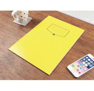 Silvine Rec Ex Book 64P A4 Yllw Pk10