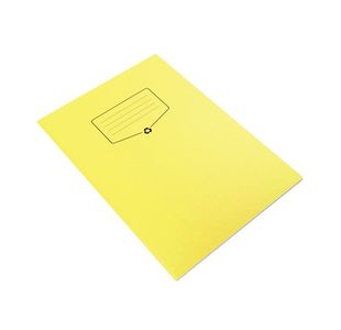 Silvine Rec Ex Book 64P A4 Yllw Pk10