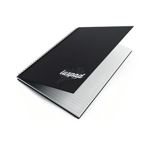 Silvine Luxpad W/B Exec N/Bk A4 150P