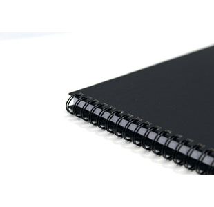 Silvine Luxpad W/B Exec N/Bk A4 150P