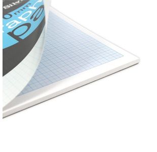Silvine Graph Pad 1/5/10 50Shts A4