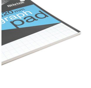 Silvine Graph Pad 2/10/20 50Shts A4