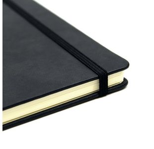 Silvine Executive Nbook 160P A5 Blk