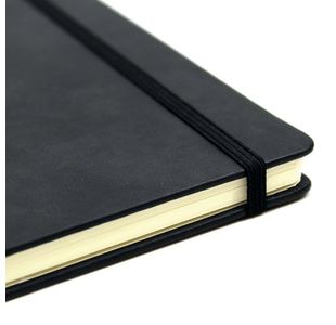 Silvine Executive Nbook 160P A4 Blk