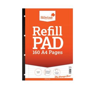 Silvine Punched Refill Pad Sb A4 Pk6