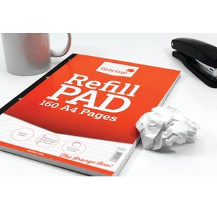 Silvine Punched Refill Pad Sb A4 Pk6