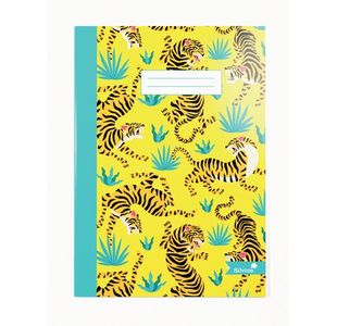 Silvine Cbnd Nbook A4 4 Designs Pk12