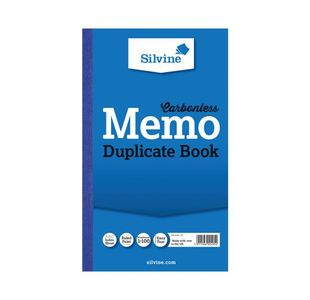 Silvine Dupl Memo Book 701-T Pk6